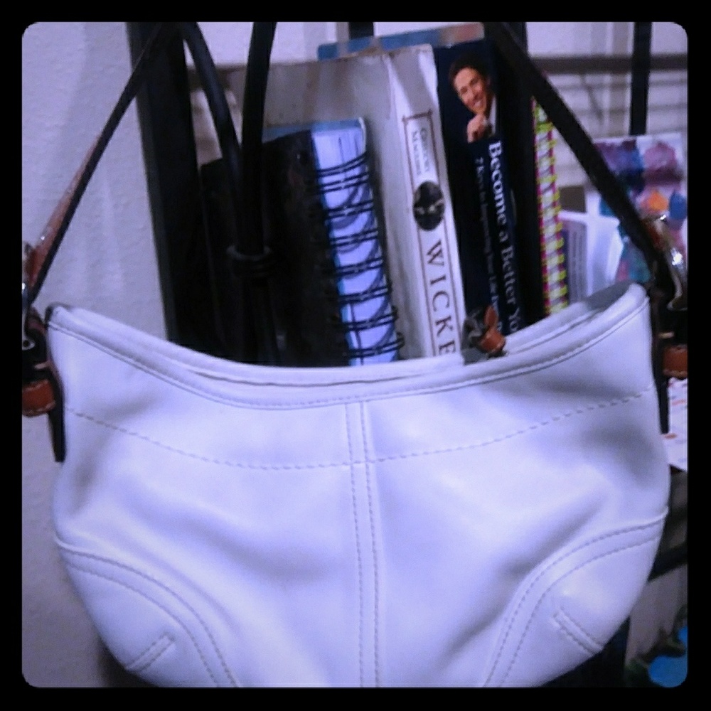 COACH leather shoulderbag